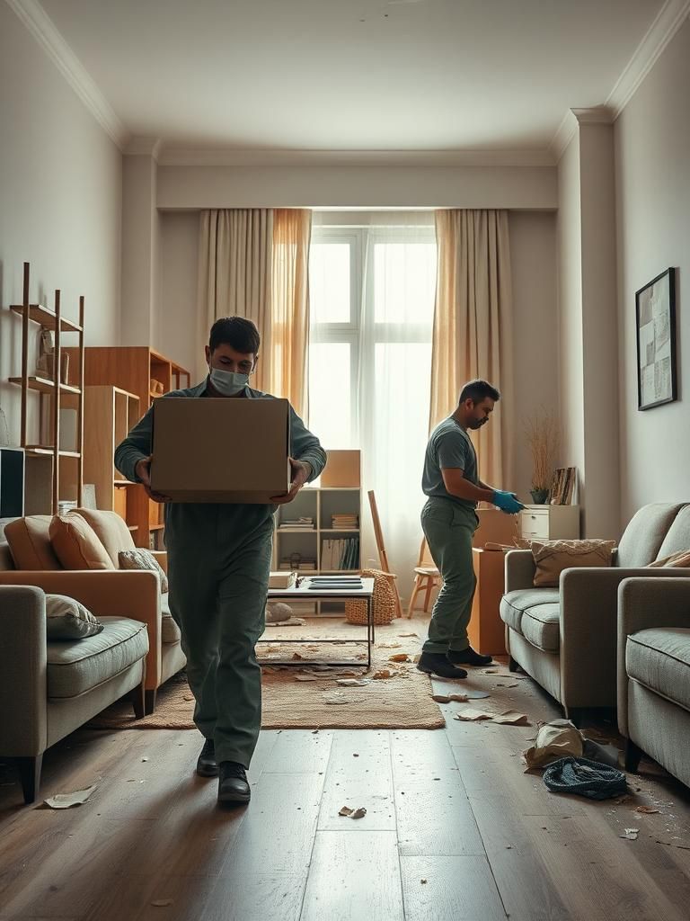 Guía completa para la gestión de limpieza y vaciado en viviendas: procesos y consejos