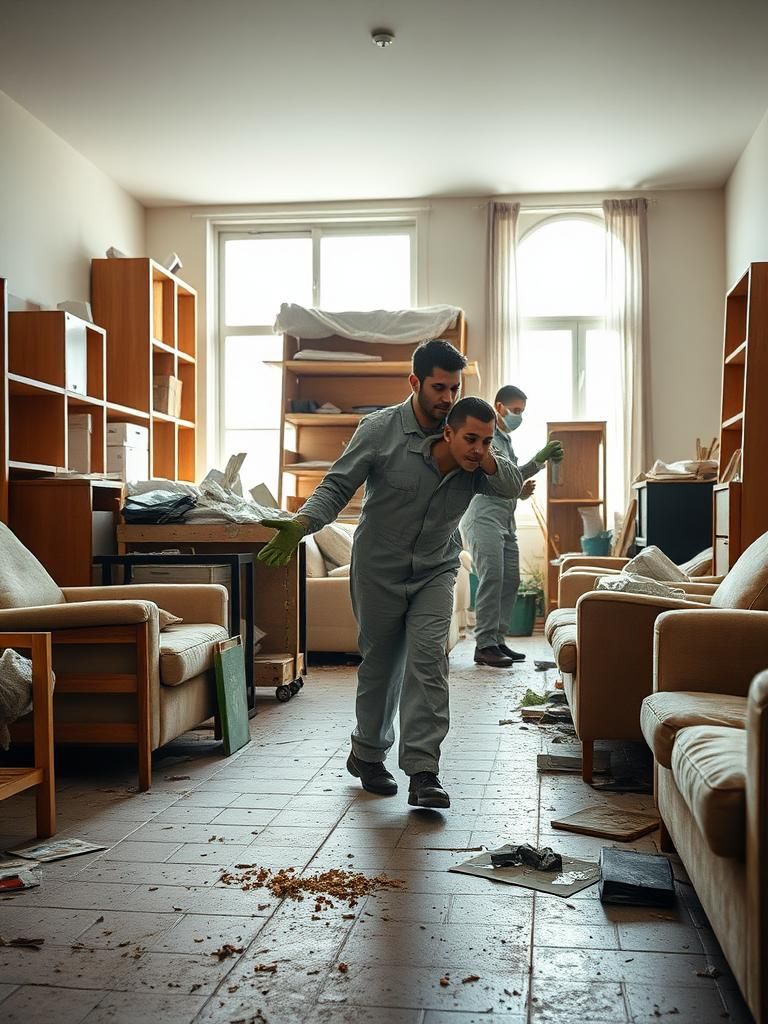 Guía práctica para la limpieza de pisos con objetos acumulados: métodos eficaces y orden sistemático