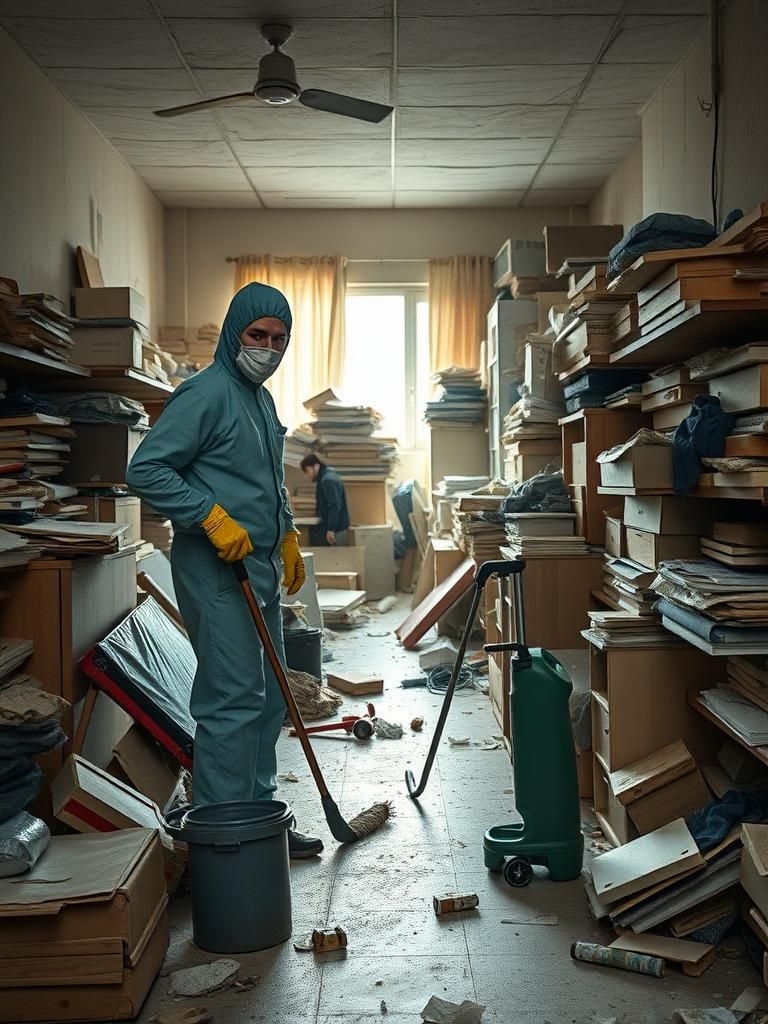 Limpieza síndrome Diógenes Mazarrón: Servicios profesionales y consejos para casos extremos