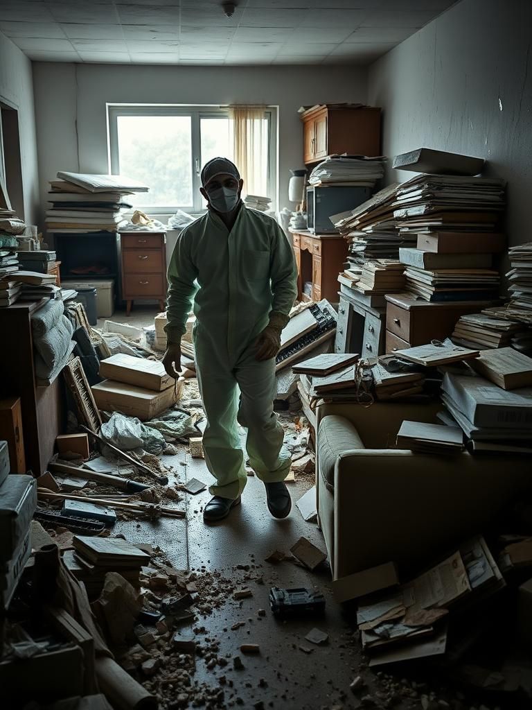 Limpieza síndrome Diógenes Santomera: Servicios profesionales para casos extremos