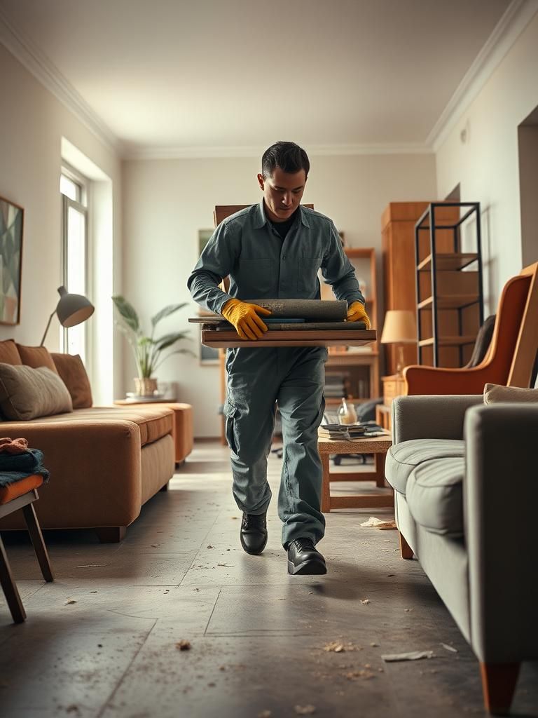 Servicio profesional de vaciado de pisos Torredembarra | Limpieza y retirada de muebles