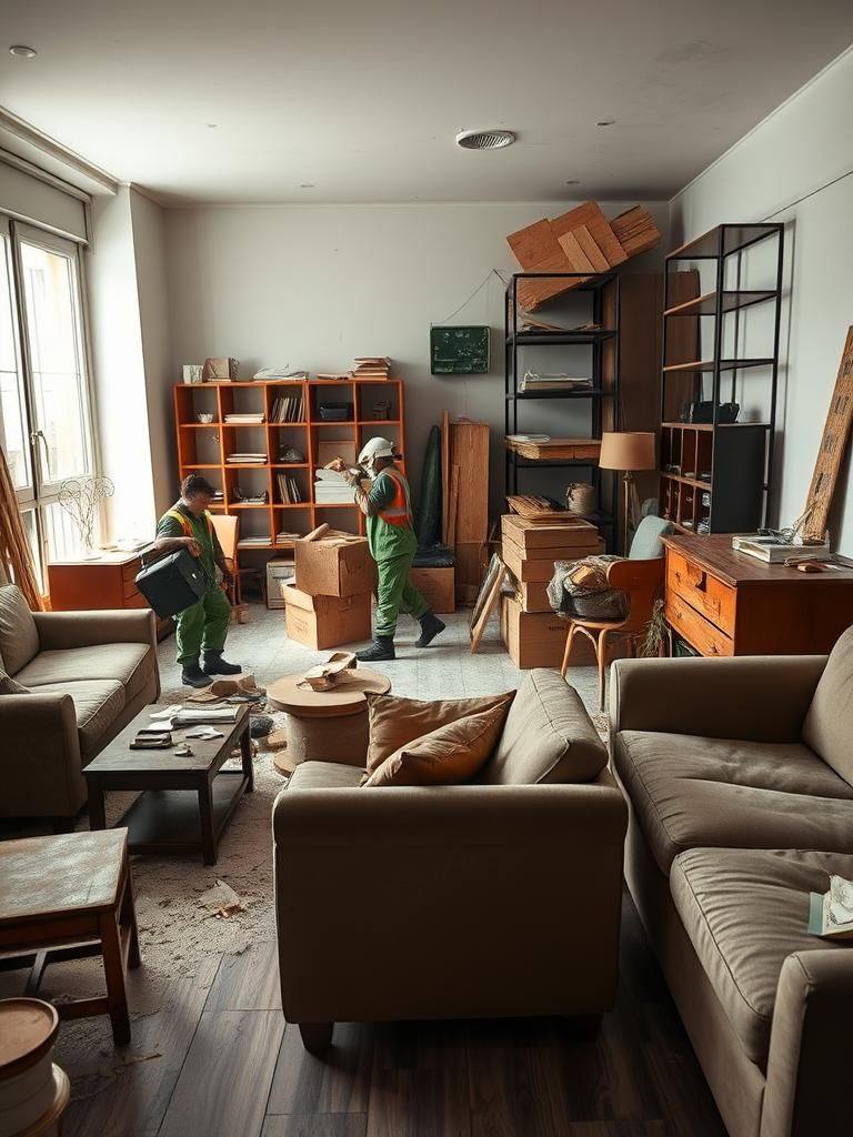 Servicio profesional de vaciado de pisos en Las Torres de Cotillas | Rápido y económico