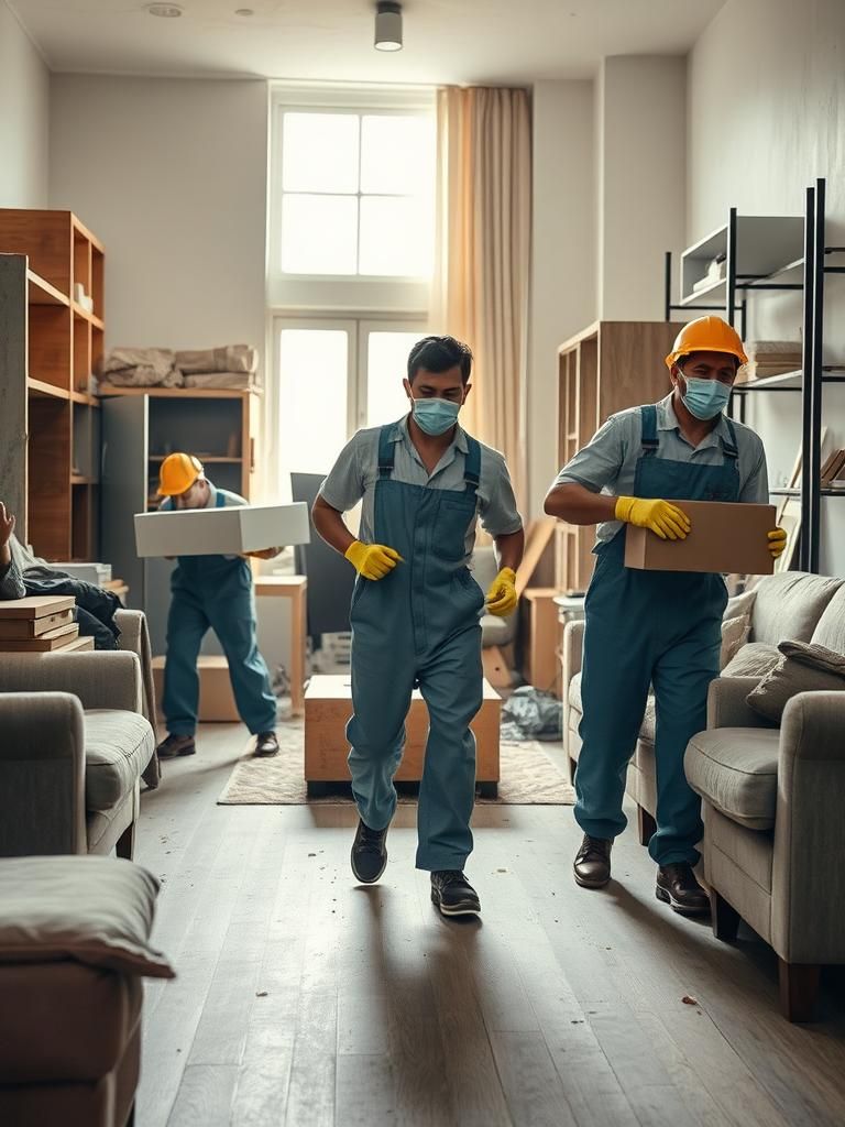 Servicio urgente de vaciado por desahucio: Solución rápida y profesional para desalojos