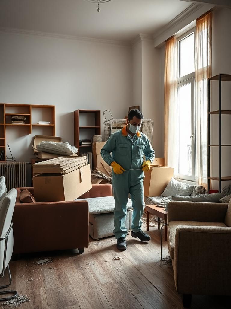 Vaciado completo de pisos afectados por acumulación: Guía profesional para la limpieza y restauración