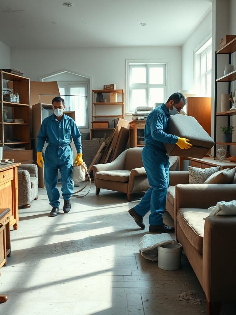 Vaciado de pisos Sueca: Servicio profesional de limpieza y retirada de enseres