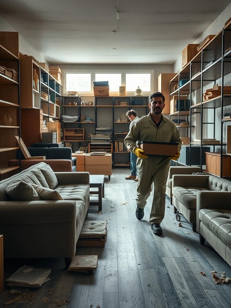 Vaciado urgente de pisos y trasteros: Servicio rápido y profesional en toda España